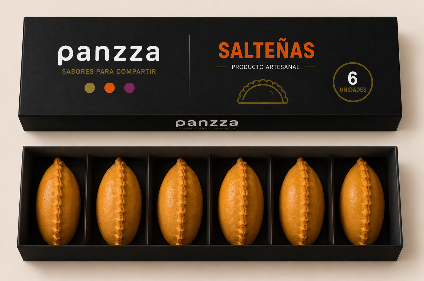 Caja Salteñas x 6 unidades